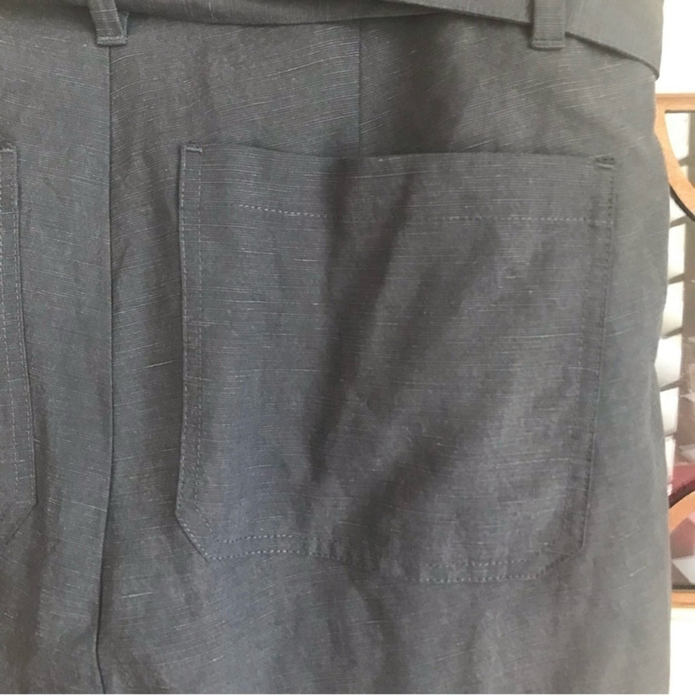 NWT ECRU Cropped Nevis Dress Pants In Indigo | Sz 2 - Picture 6 of 8